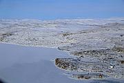 降落 Kangerlussuaq 前的風光